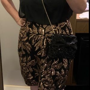 Calvin Klein Cocktail Beaded Cocktail Dress